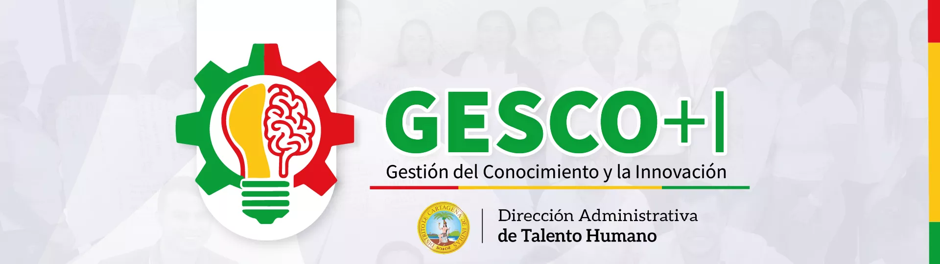 Banner Gestión del Conocimiento - GESCO